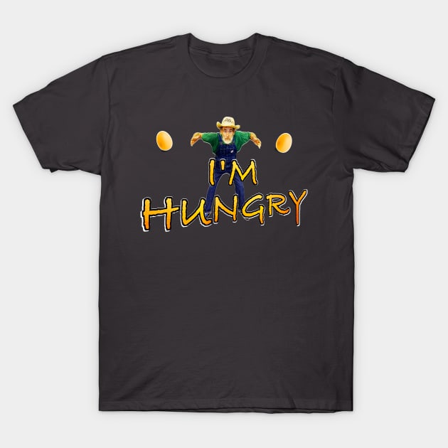 Hungry Hayseed T-Shirt by BanzaiDesignsII